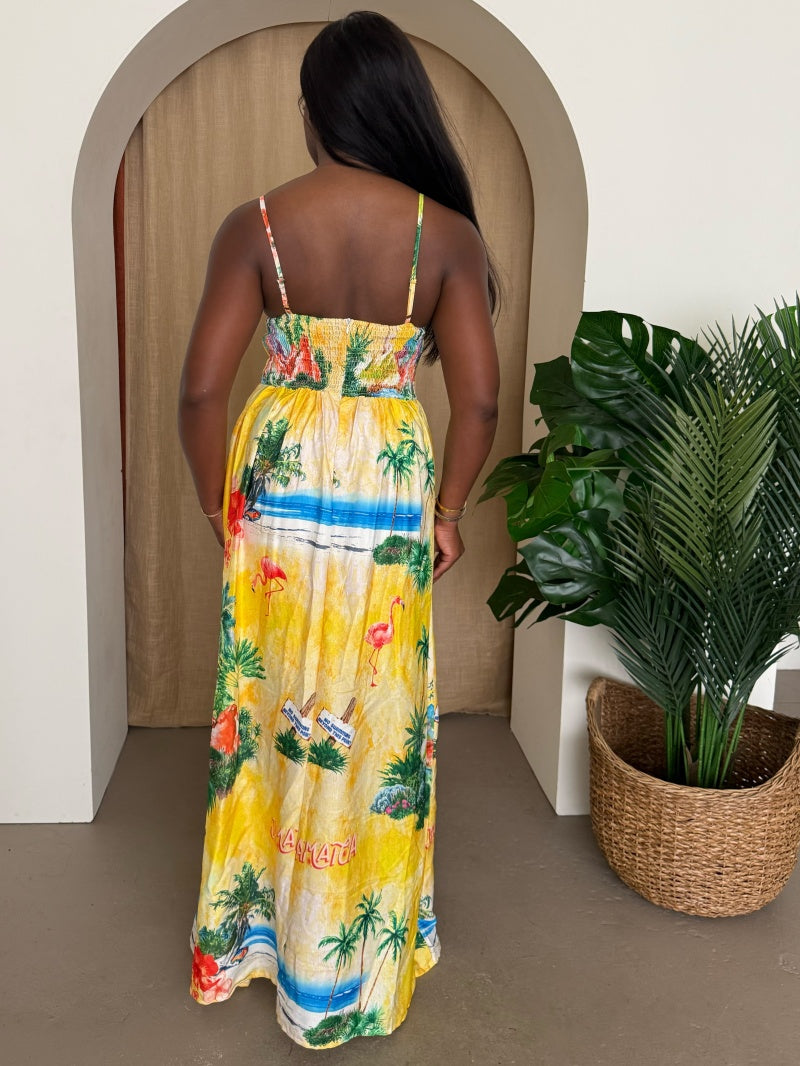 Jamaica Sunset Maxi Dress