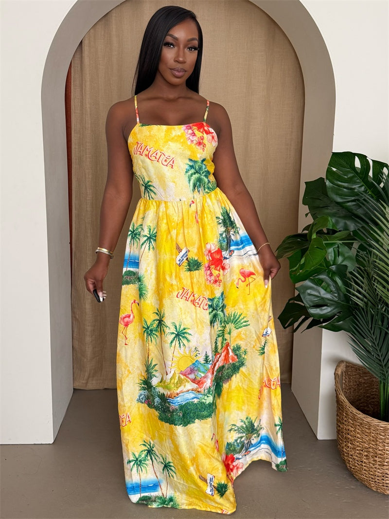 jamaica maxi dress Jamaica Sunset Maxi Dress – Endless Moon