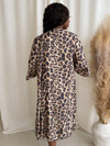 Wild Luxe Leopard Print Kimono Cover-Up