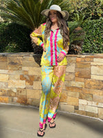 Sundrenched Serenity Matching Resort Wear Set