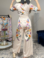 Elegance Summer Butterfly Resort Wear Jumpsuit