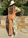 Terracotta Garden Lounge Resort Wear Set