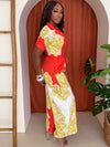 Summer Splendor Floral Fusion Stylish Print Resort Wear Jumpsuit