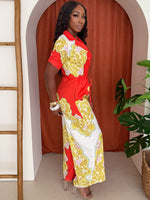 Summer Splendor Floral Fusion Stylish Print Resort Wear Jumpsuit