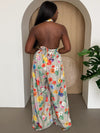 Garden Bloom Halter Jumpsuit