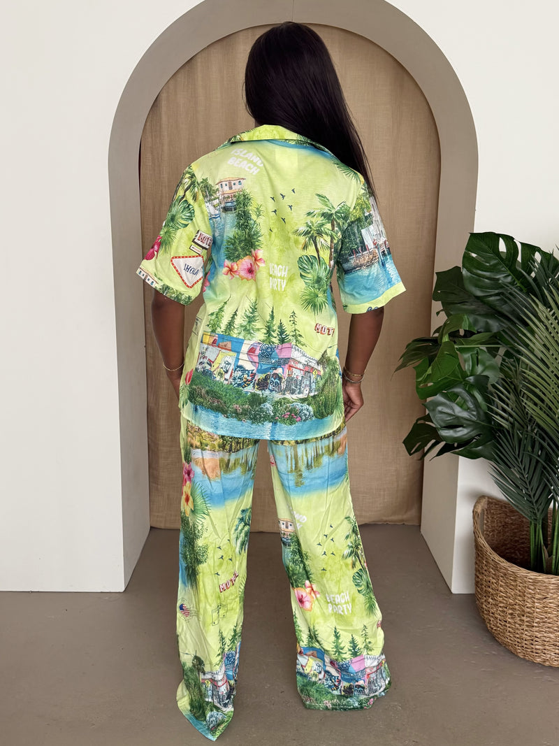 Tropical Paradise Two-Piece Set