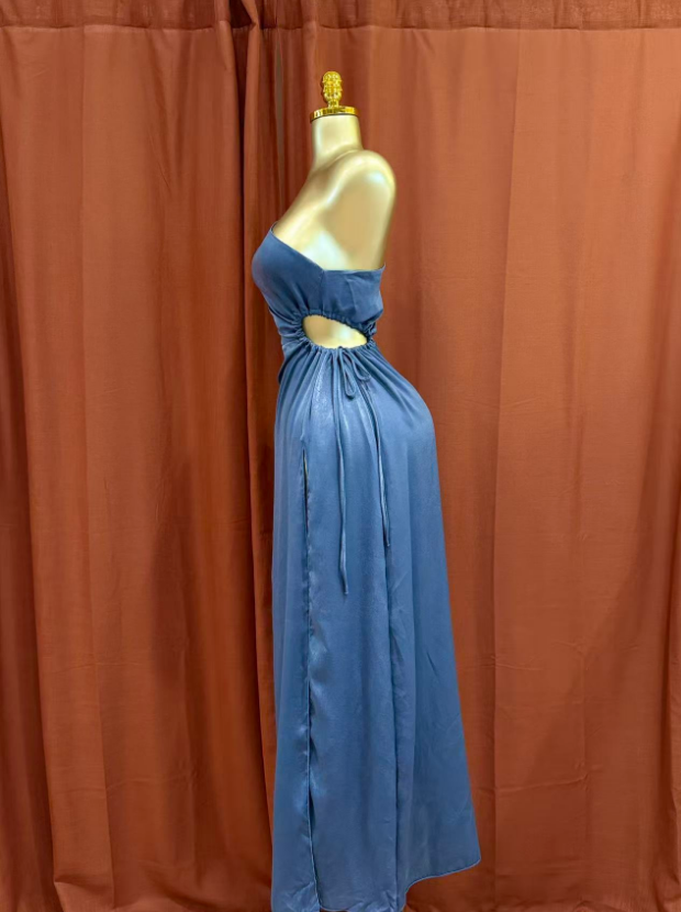 Midnight Tide Cutout Dress
