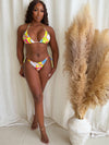 Radiant Sunshine Colorful Resort Wear Swimwear Bikini
