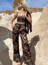 Baroque Luxe Resort Set – Glamorous 3-Piece Ensemble