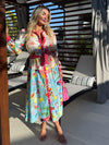 Seaside Carnival Maxi Dress – Vibrant Coastal Glamour