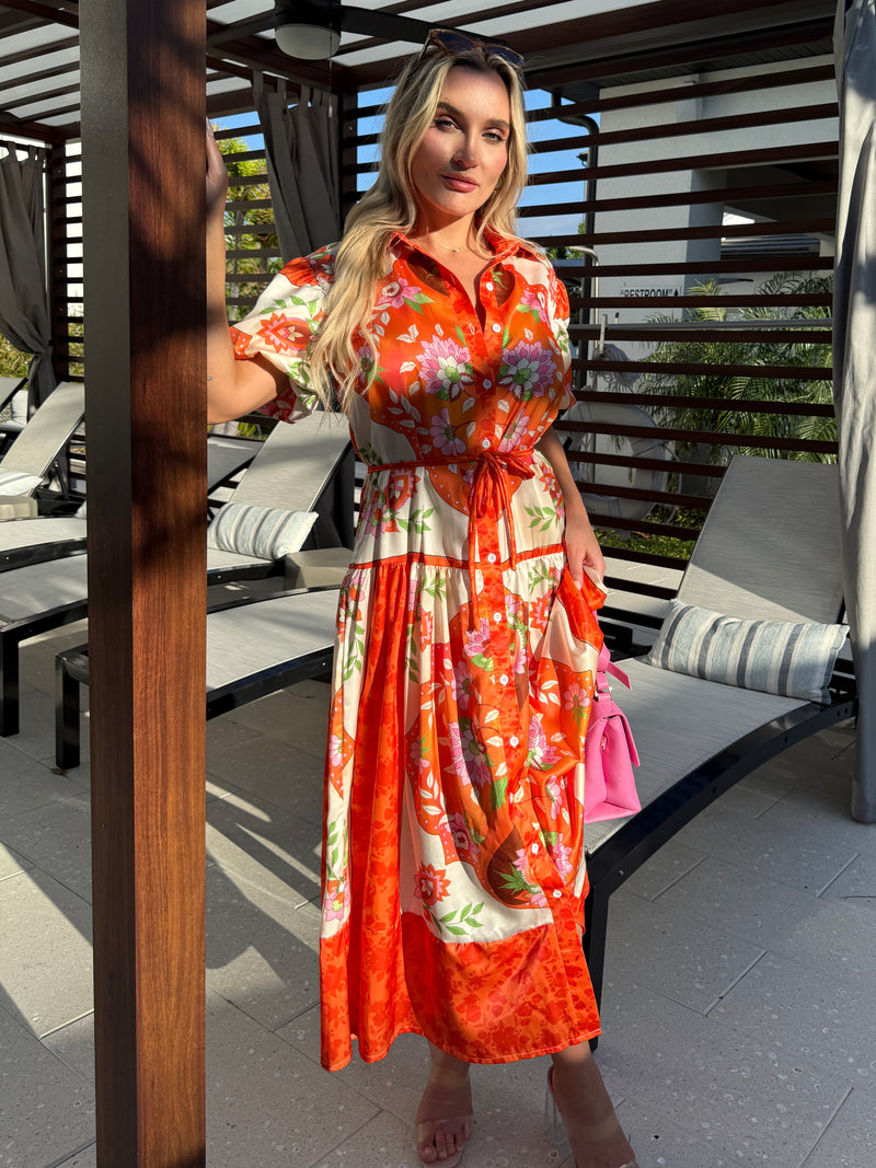 Sun-Kissed Blossom Maxi Dress – Radiant Resort Chic