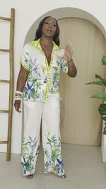 Tropical Dream Jungle Print Resort Set