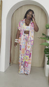 Sunset Postcard Print Resort Set