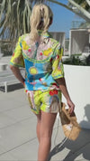 Exotic Summer Tropic Short and Shirt Resort Wear Set