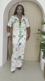 Mystic Dragon Printed Resort Set