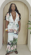 Venice View Printed Resort Jumpsuit